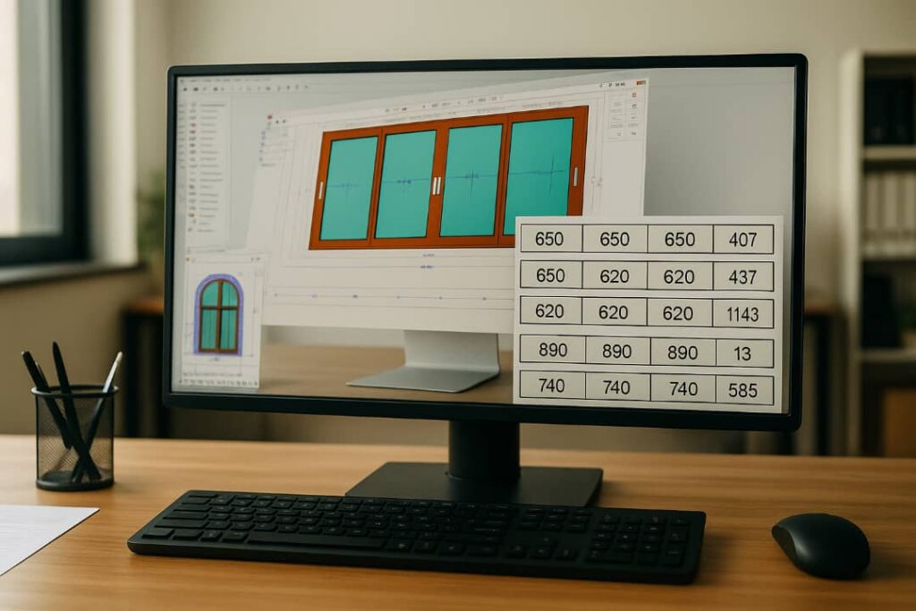 نرم افزار محاسبه قیمت درب و پنجره